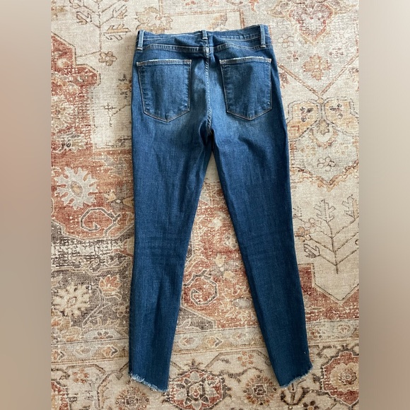 FRAME denim high skinny crop jeans - Picture 5 of 7